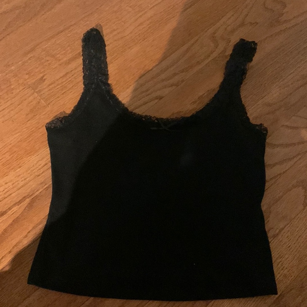 Black Lace tank top